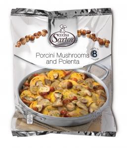 MUSHROOM MEDLEY AND POLENTA DISKS